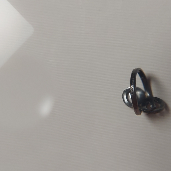 Awesome double GG Gucci ring with brown enamel, 925, vintage 70's, EVC! - Picture 3 of 6